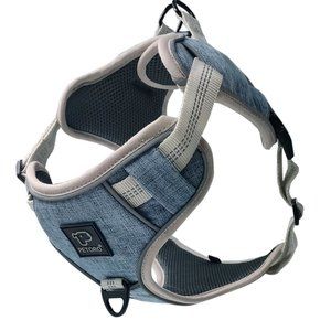 NWT ~PETORO Adjustable Reflective Harness, 5mm Soft Padded No-Pull No-Choke Vest